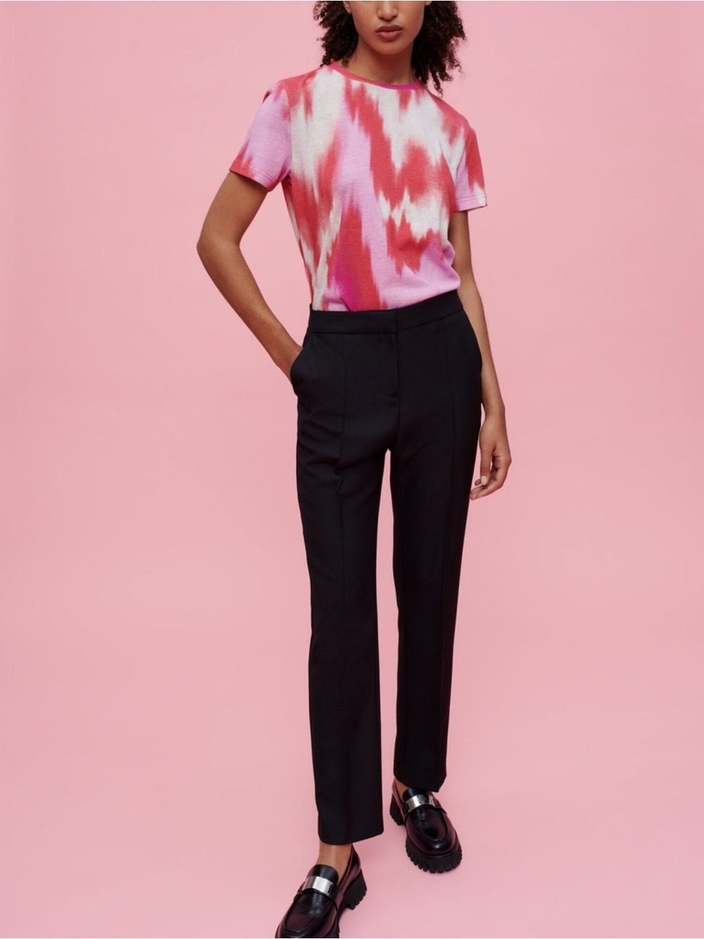 Maje Straight-Leg Suit Pant Size FR 40 US L